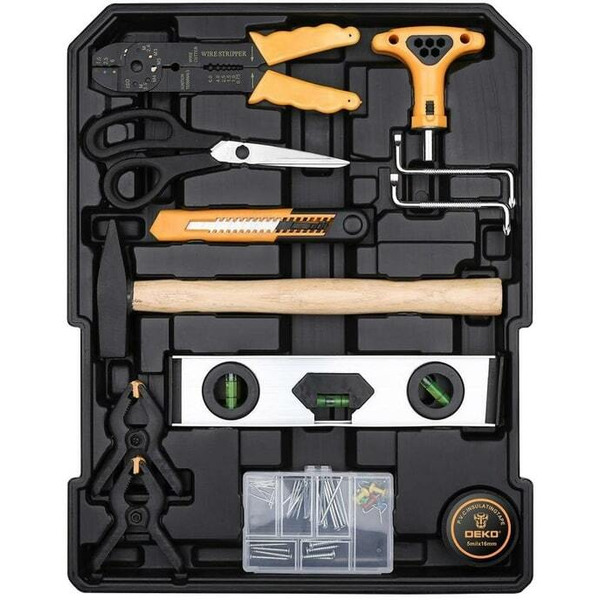 Набор инструмента и оснастки Deko DKMT187 (065-0216), 187 предметов