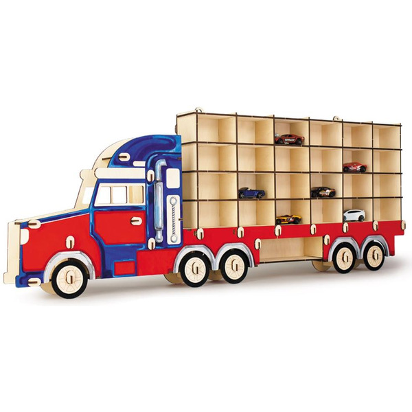 Сборная модель Woody Большая парковка на колесах 02703