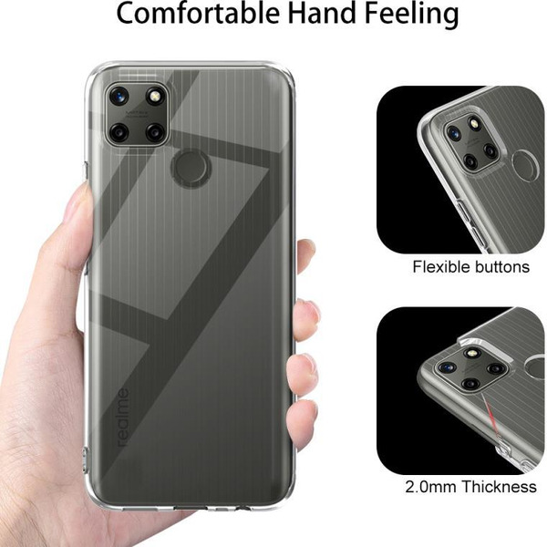 Бампер Bingo TPU 2.0mm для REALME C25/C25s Белый