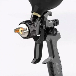 Краскопульт Auarita LION 1, Black, 1,7mm HVLP