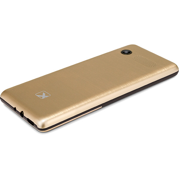 Мобильный телефон TEXET TM-230 золотистый