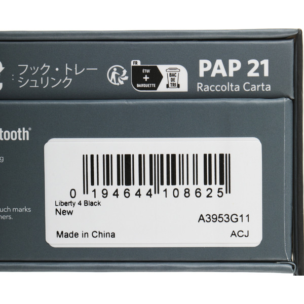 Наушники беспроводные SOUNDCORE Liberty 4 A3953 (черный)