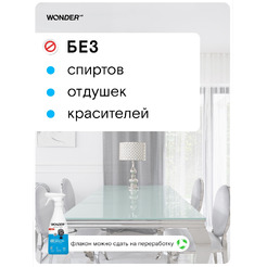 Чистящее экосредство для стёкол и зеркал WONDER LAB 0.55 л