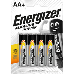 Элемент питания ENERGIZER Alkaline Power AA LR06 BP4