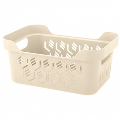 Корзина для хранения Бытпласт Econova Deluxe 4.6 л 433280907 (бежевый)