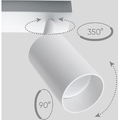Светильник настенно-потолочный Feron ML203-1 41923