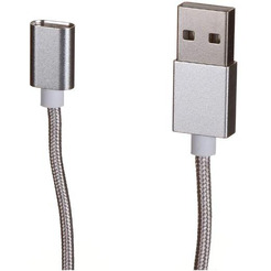 Кабель магнитный USB 2.0 Cablexpert CC-USB2-AMMg-1M (для адаптеров TypeC - microBM 5P - iPhone lightning) 1 м