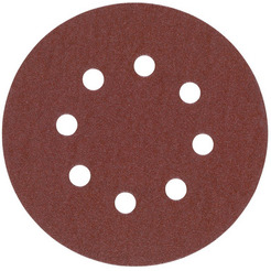 Диск шлифовальный MILWAUKEE D125 зерно G40 (5 шт) 4932367740