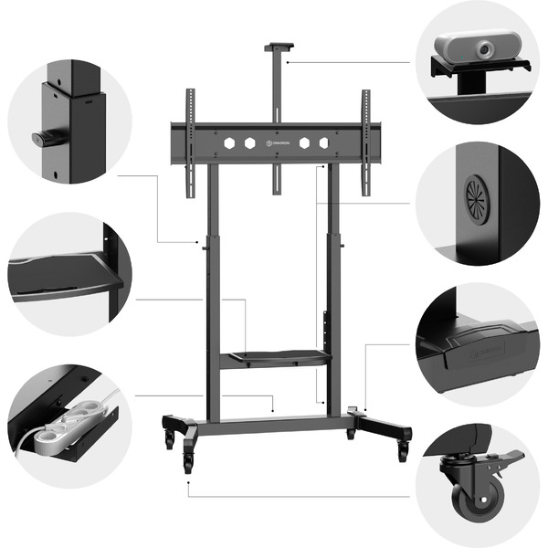 Стойка для телевизора Onkron TS1991 (черный)