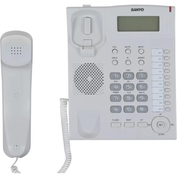 Телефон проводной Sanyo RA-S517W (белый)