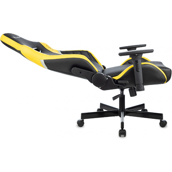 Кресло игровое Бюрократ Knight Thunder 5X (черный/желтый)