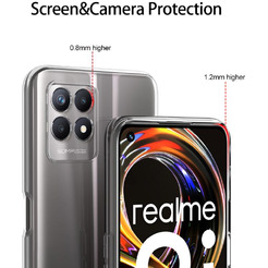 Бампер Bingo TPU 2.0mm для REALME 8i Белый