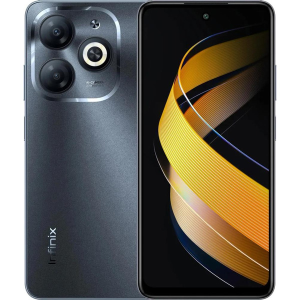 Смартфон Infinix Smart 8 4GB/128GB (черный)