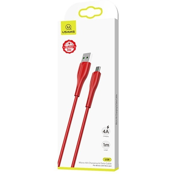Кабель Usams U38 US-SJ375 (красный)