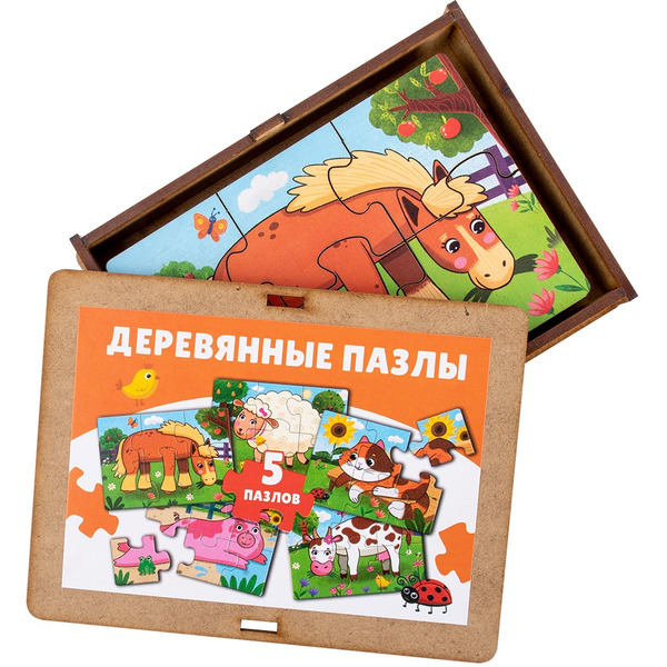 Пазл MASTER WOOD Животные WPM