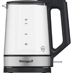 Чайник электрический Weissgauff WK 1700 EcoGlass Graphite