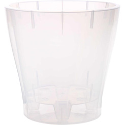 Горшок цветочный Альтернатива Лея М7884 (прозрачный)