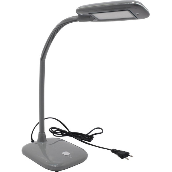 Лампа настольная ЭРА NLED-450-5W-GY серый