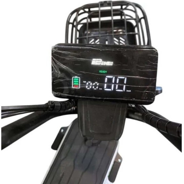 Электровелосипед NOVA EC-02 графит (с задним кофром)