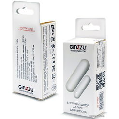 Датчик открытия дверей и окон Ginzzu HS-S02W2