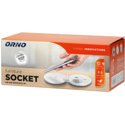 Блок розеточный Orno OR-GM-9015-W 1,8 м