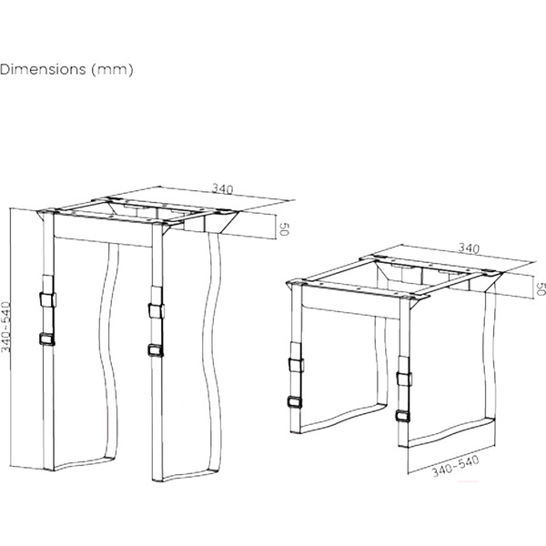 Держатель системного блока ErgoSmart Light