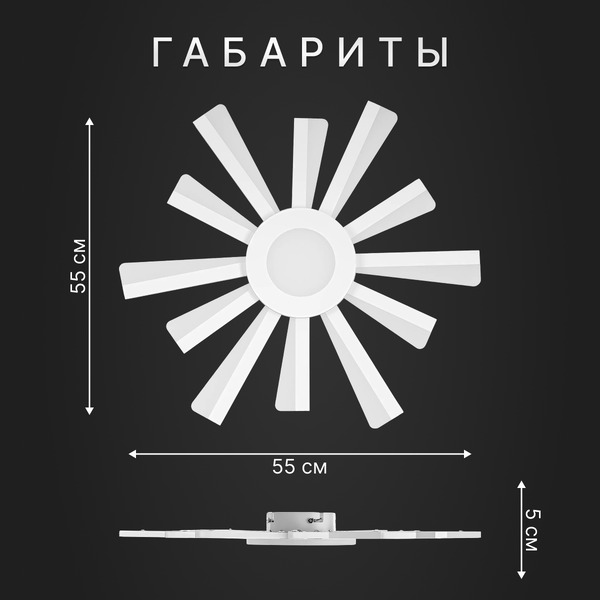 Люстра Sundays Home LED C23031T