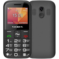 Сотовый телефон Texet TM-B418 (+ЗУ WC-111) черный
