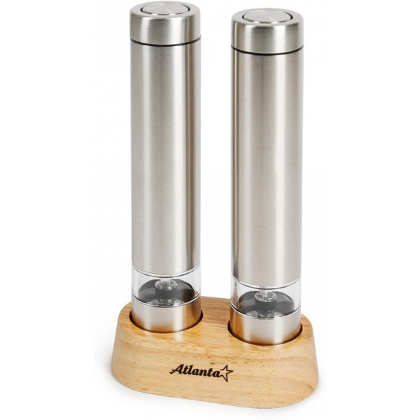 Мельница электрическая для специй Atlanta ATH-4628 (silver)