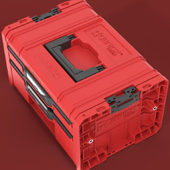 Ящик для инструментов Qbrick System PRO Drawer 2 Toolbox 2.0 Expert Red Ultra SKRQPROD2E2CCZEPG001