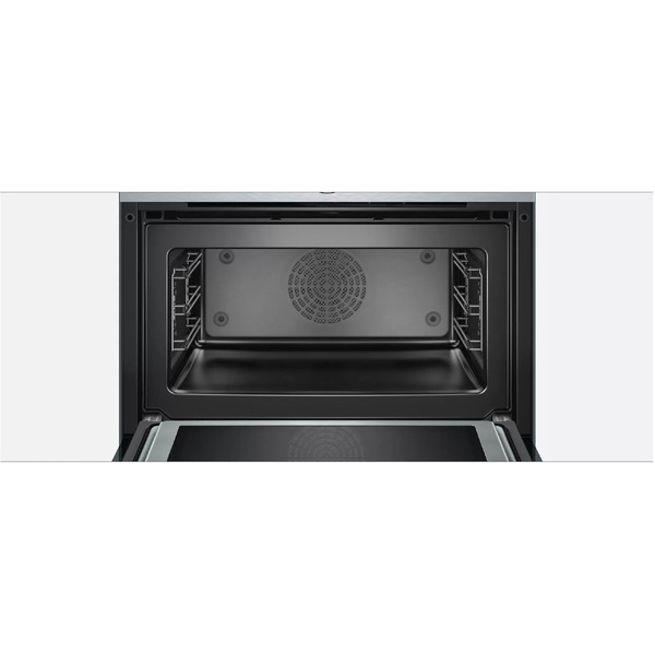 Компактный духовой шкаф с интегрированной СВЧ Bosch CMG636BS1