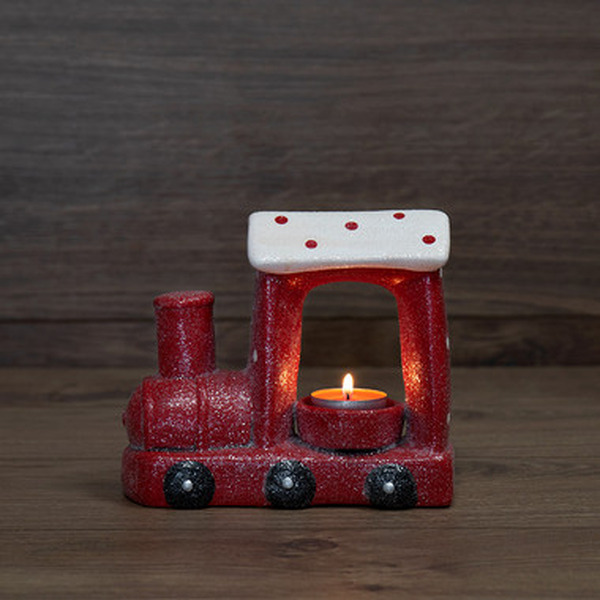 Керамический подсвечник NEON-NIGHT Паровоз 501-070