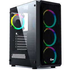 Корпус Powercase Mistral Z4 Mesh LED CMIZB-L4