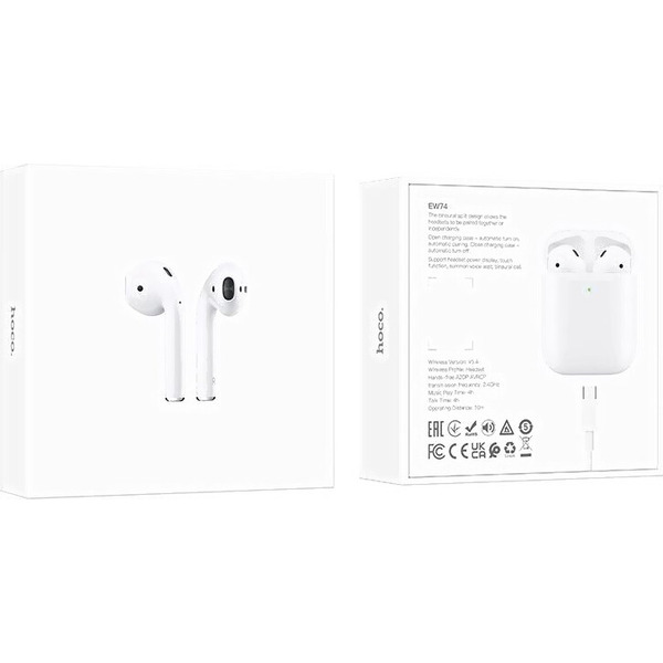 Беспроводные наушники Hoco EW74 TWS (белый)