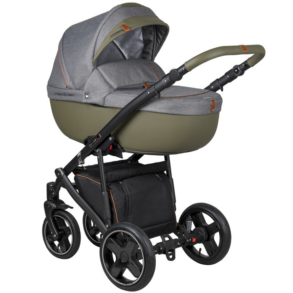 Коляска Coletto Modena MOD-4 (серый/зеленый)