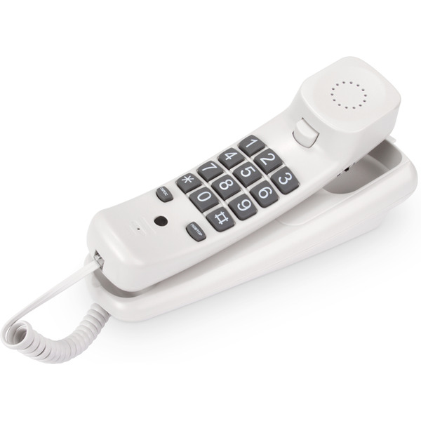 Телефонный аппарат TEXET TX-219 светло-серый