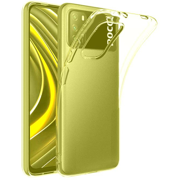 Бампер Bingo TPU 2.0mm для XIAOMI Redmi 9T/POCO M3 Желтый
