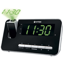 Радио-часы VITEK VT-6605 Black