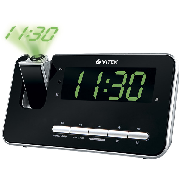 Радио-часы VITEK VT-6605 Black