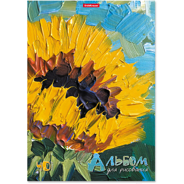 Альбом для рисования Erich Krause Discover The World и Flowers 63896 (2 шт, 40 л)