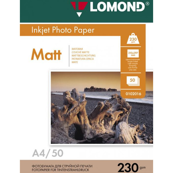 Фотобумага LOMOND 0102016
