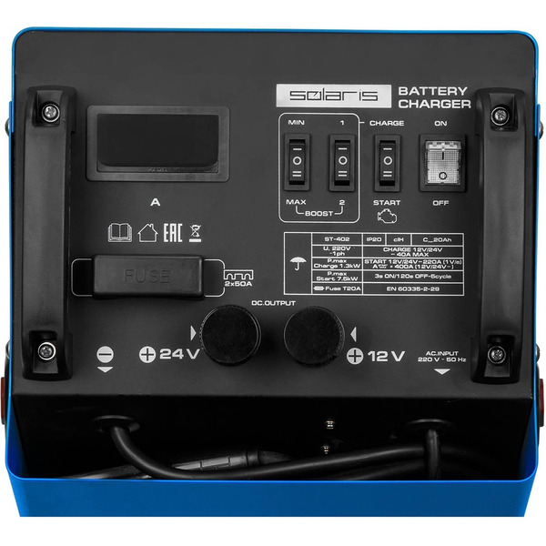 Пуско-зарядное Solaris ST-402 (ST402011)