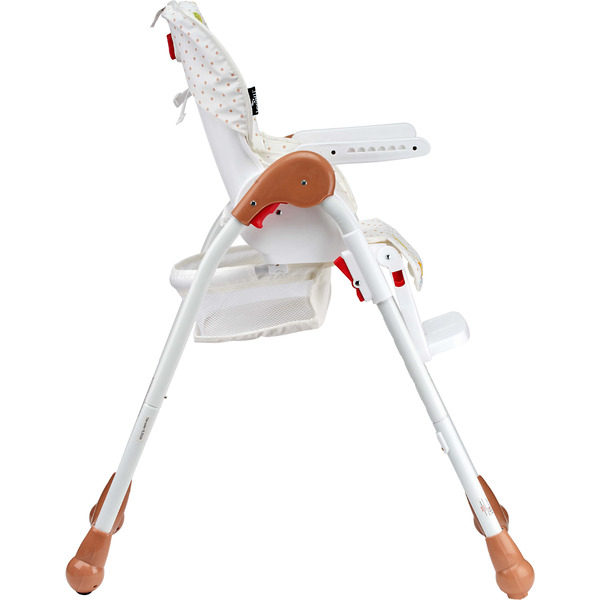 Стульчик для кормления Lorelli Oliver White Beige Giraffe