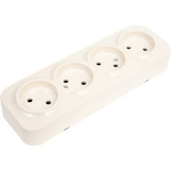 Розетка Leiden Electric Bailly 806030 (бежевый)