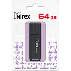 USB Flash Mirex Color Blade Line 64GB 13600-FMULBK64