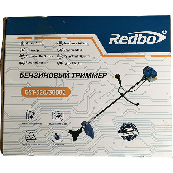 Триммер бензиновый Redbo GT-520/3000C (1003040502)