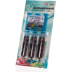 Комплект чернил WHITE INK для HP/Canon/Lexmark Universal черные пигментированные (3 х 20 мл)