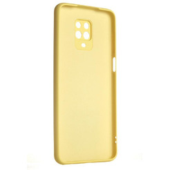 Бампер Bingo Liquid TPU для XIAOMI Redmi Note 9S/9 Pro Желтый