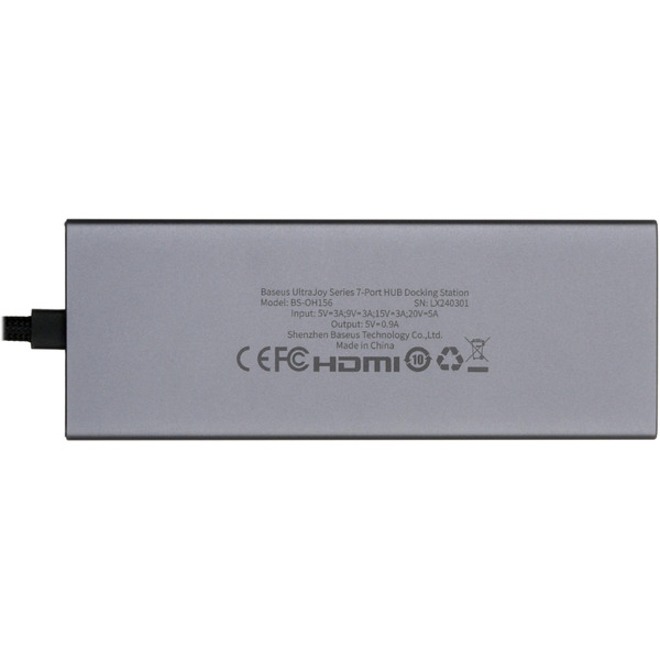 Док-станция Baseus UltraJoy Series 7-Port Hub B00052803811-03