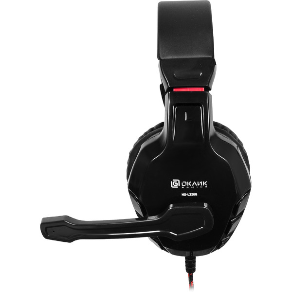 Наушники Oklick HS-L320G Phoenix (черный/красный)